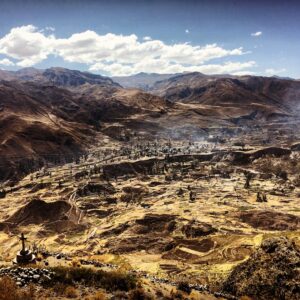 Panorama dal Mirador de Los Andes